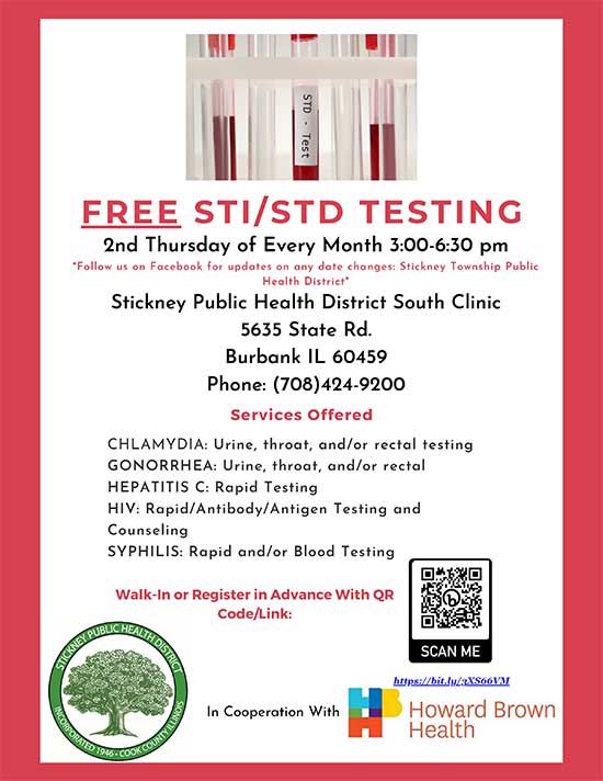 Free HIV Testing South Clinic English